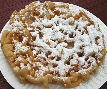 Making Funnel Cakes at Home