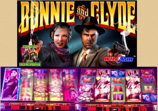 Bonnie and clyde slot machine